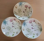 ( 3) Spode Shoreline Breeze-thrift Appetizer Canape Plate 2007-A7 6.5". Fixed Price $59.99.