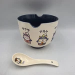 Naruto Ramen Bowl Rice Soup With Chopsticks, 16OZ White Colored Spoon. Fixed Price $29.99.