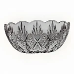 Godinger Dublin 8.5" Crystal Serving Bowl #25750 Scalloped Starburst Has Box. Fixed Price $24.88.