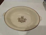 Pfaltzgraff Village Oval Serving Bowl W/handles 6-011 Usa Brown Vintage 1970S. Fixed Price $16.25.