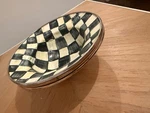 Mckenzie Childs Classic Metal 8" Small Bowls. Fixed Price $125.00.