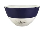 New Lenox Kate Spade Rutherford Circle Navy 6.75" Porcelain Cereal Soup Bowl. Fixed Price $30.69.