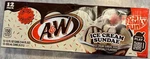 A&w Ice Cream Sundae Soda Limited Edition 12 Pack Fl Oz Cans. Fixed Price $27.75.
