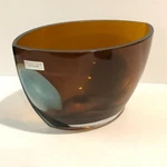 Waterford Crystal 4" Rebel Gold Trim Small Bowl #40008541 Nib Made In Slovenia. Fixed Price $79.99.