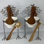 Set 2 Mud Pie Rustic Metal Turkey Dip Bowl Gobble Spreader Thanksgiving Nwt. Fixed Price $39.99.