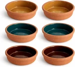 Mexican Clay Cookware Set Of 6 Terracotta Pots, Bowls, Plates & Serving Dishes. Fixed Price $27.99.