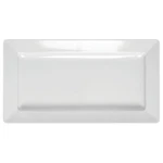 G.e.t. Enterprises ML-10-W 15" X 8" Rectangular Plate, Melamine, White. Fixed Price $32.59.