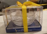 Dei Ceramic Embossed Rope Dip Bowl And Spreader New Rare Original Box. Fixed Price $45.00.