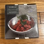 Towle Hammersmith Small Pointed Bowl 5" Cast Aluminum New Box. Fixed Price $15.00.