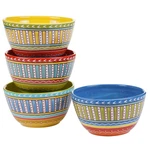 Certified International Valencia Ice Cream Bowls Set Of 4 6 Multicolor. Fixed Price $48.20.