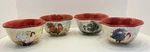 Certified International Le Rooster Susan Winget 6 1/2 Ice Cream Bowl Set Of 4. Fixed Price $47.99.