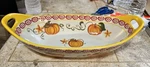 Temptations Old World - Harvest Centerpiece Oval Serving Dish 932314 #521. Fixed Price $32.58.