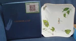 I. Godinger Jardin Dragonfly Square Bowl W/box - 7" By 4761. Fixed Price $49.99.