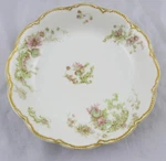 Haviland & Co Limoges Schleiger 235 Double Gold Round Serving Bowl 9-1/8". Fixed Price $42.94.