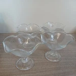 Southern Living At Home Victoria Pressed Glass Compotes Set Of 4, #40504. Fixed Price $22.00.