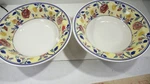 Ceraminter Florence Ironstone 2 Serving Pasta Bowl Floral Made Italy 1990'S. Fixed Price $5.00.