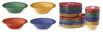 Get B-127-* Dozen Oz. 7.25" Melamine Bowl Available 11 Colors. Fixed Price $210.86.