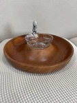 Vagabond House Squirrel Ring Serving Bowl - Chip And Dip. Excellent Condition. Fixed Price $89.95.