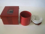 Gourmet Du Village Stoneware Dishes Bistro Collection 2-PIECE Set In Box. Fixed Price $10.99.