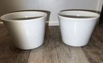 Ikea White Snack Bowls Portugal 189 44 Set Of 2. Fixed Price $8.40.