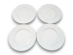 Set Of 4 Kate Spade Lenox Fair Harbor Collection White Truffle Dinner Plate 11''. Fixed Price $29.95.