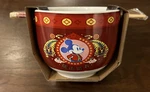 Mickey Mouse Ramen Bowl (new) W/matching Chop STICKS-20 Oz/authentic Merchandise. Fixed Price $27.99.