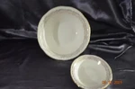 Vtg Lot Of Homer Laughlin Made Usa K 52 8 Gold Patterned Bowls. Fixed Price $15.99.