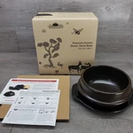 Crazy Cooking Korean Stone Bowl Clay Pot W/trivet For Hot Dolsot Medium 40OZ New. Fixed Price $45.00.