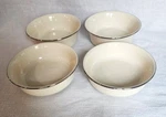 Lenox Solitaire 5 3/8" Fruit Dessert Sauce Bowls Set Of Four Mint. Fixed Price $49.00.