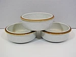 3 Mikasa Natural Beauty 5-1/2" C 9000 Dessert Bowls. Fixed Price $29.99.