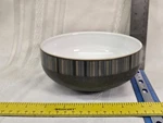 Denby England Jet Stripes Cereal Soup Bowl 6". Fixed Price $67.79.