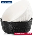 6 Inch Ceramic Set Of 2-28 Oz Soup Bowls,dishwasher & Microwave Safe. Fixed Price $24.83.