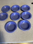 Set Of 8 Carlisle N43040 Melmac Oz Berry Bowls Sauce Dishes Old School Purple. Fixed Price $19.00.