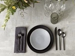 4 Fortessa Vitraluxe Dinner Plates Charcoal Heirloom Matte Finish 10.75-INCH. Fixed Price $35.10.
