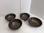 Set Of 4 Franciscan Madeira-green/brown Floral-usa 5.5" Fruit/dessert Bowls. Fixed Price $52.99.