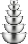 Home Cooking Essentials - Finedine 6 Piece Stainless Steel Mixing Bowls. Fixed Price $51.99.