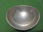 Nambe Braided Nut Bowl MT0634. Fixed Price $29.95.