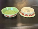 Pioneer Woman Mini Pie Baking Plates Or Trinket Pet Snack Vanity Dish. Fixed Price $23.00.