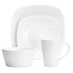 Noritake Colorscapes White-on-white Dune 4-PIECE Square Place Setting, Service 1. Fixed Price $28.89.