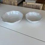 Juliska Set Of Two- Berry & Thread Whitewash Serving Bowls 10 13 $184. Fixed Price $129.99.
