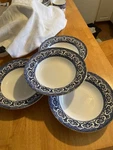 Wedgwood Ralph Lauren Empire Soup/pasta Bowls Set Of Four. Fixed Price $280.00.