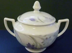 Mikasa African Violet Design LAC01 Sugar Bowl Vintage Used. Fixed Price $12.00.