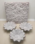 Mud Pie Holly Berry Trivet And Dip Bowls. Fixed Price $23.39.