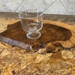 Set Of 4 Anchor Hocking Presence Clear Mini Footed Trifle Dessert Bowls Cups. Fixed Price $22.22.