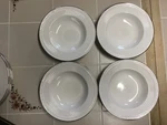 Mikasa Lot Of 4 Italian Countryside Stoneware DD925/220 Soup Bowls. Fixed Price $29.99.