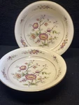 Noritake Asian Song (2) Fruit Bowls, 7151, Gold Trim, Excellent Condition. Fixed Price $24.95.