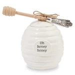 Mud Pie Honey Pot Serving Set, 4X3, White. Fixed Price $27.69.
