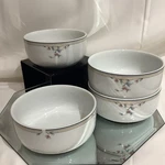 Princess House Heritage Blossom Porcelain Cereal Bowl - Set Of 4. Fixed Price $29.95.