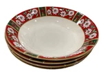 Charlton Hall By Kobe Japan Bowls Set Of 4 Christmas 7+ Inch Diameter FEB26. Fixed Price $29.79.