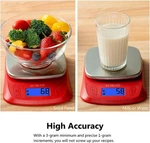 Bascula Digital De Cocina Pesa Alimentos Balanza Para Gramos Gramera Escala. Fixed Price $11.46.